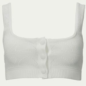 For Love and Lemons Neve Crop Tank Sweater